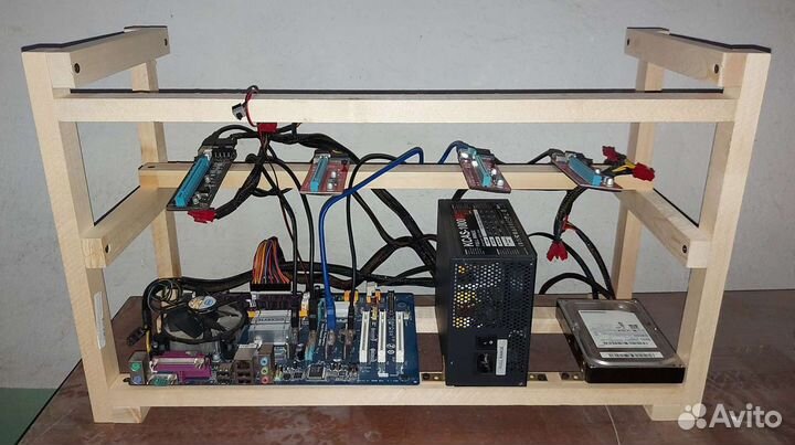 Корпус тушка риг для майнинг фермы