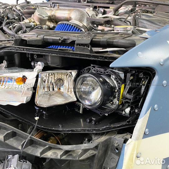 Переходные рамки для замены линз в фарах Audi A5 8