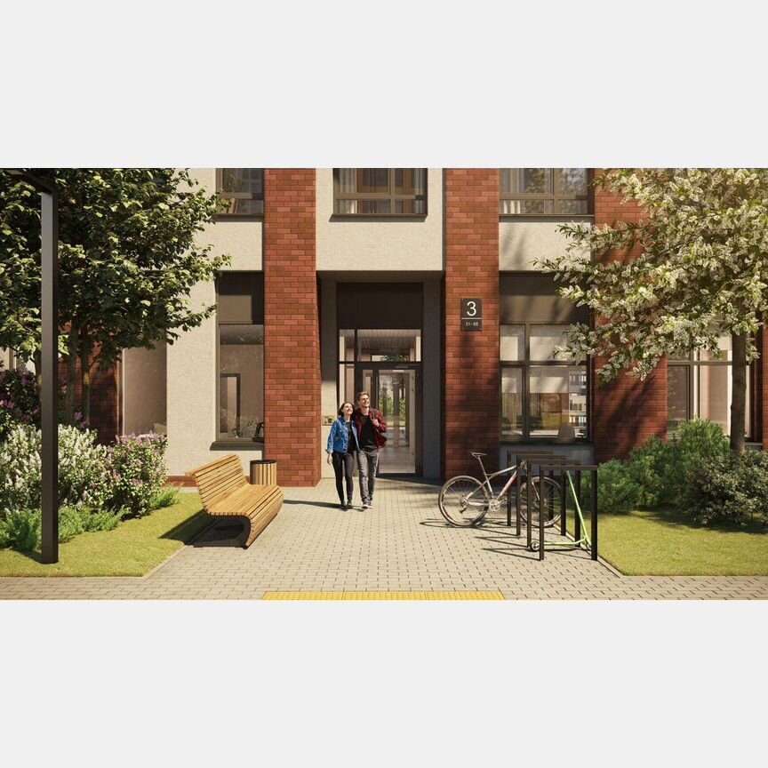 2-к. квартира, 61,6 м², 16/24 эт.