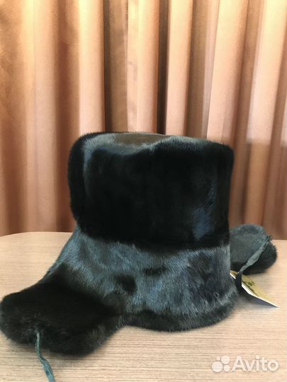 Шапка ушанка норка