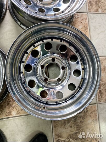 American racing vintage R-15 5/114.3 ET -10 хром