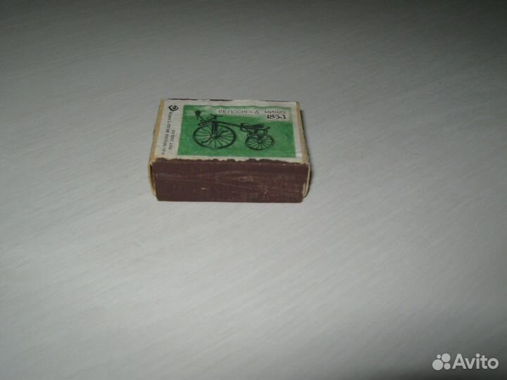 Деревяный коробок из под спичек СССР