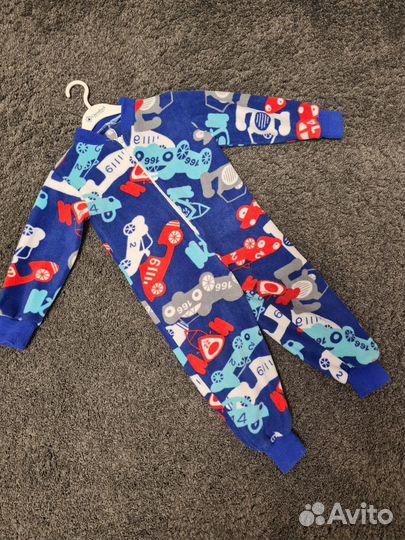 Флисовый комбинезон поддева 92-98