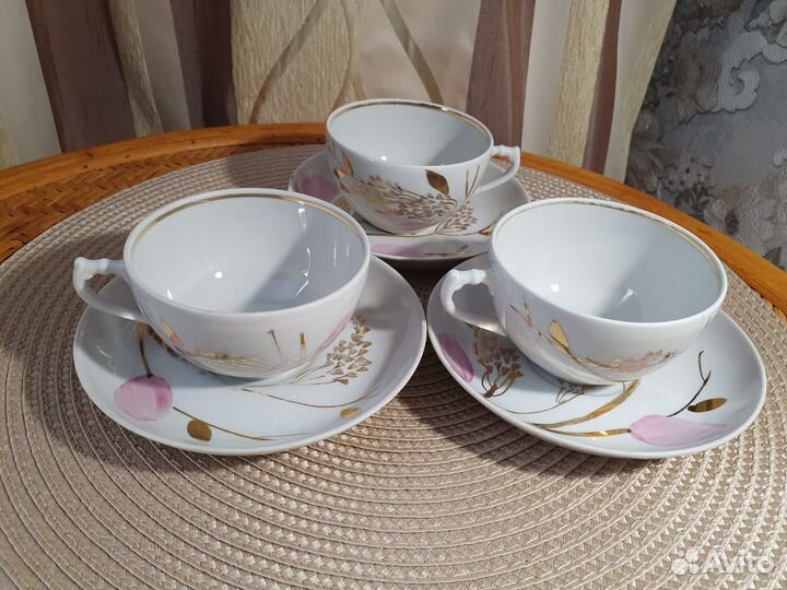 Чайные пары Дулево. Сервиз
