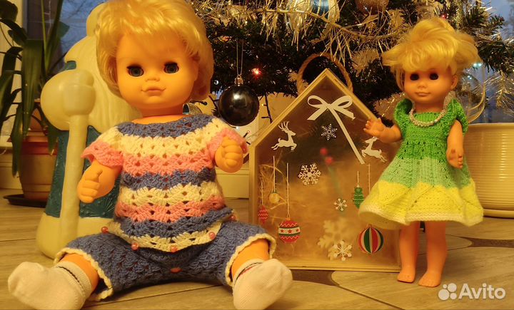 Кукла немецкая ГДР яркая блондинка