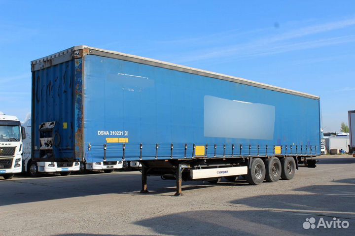 Полуприцеп тентованный Krone SD, 2011