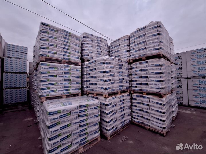 Купить цементную штукатурку с доставкой