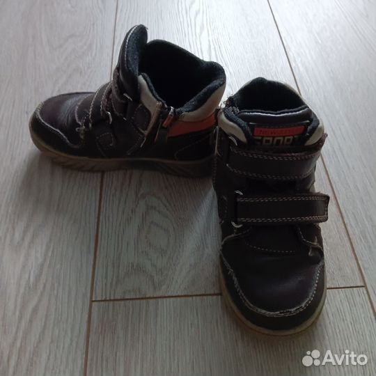Ботинки демисезонные для мальчика 25 размер
