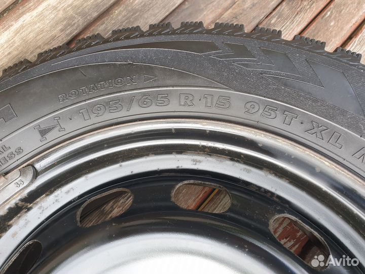 Диски и зимняя резина 195/65 R15 Nokian Hakka - 4