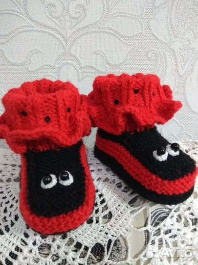 Пинетки для девочки