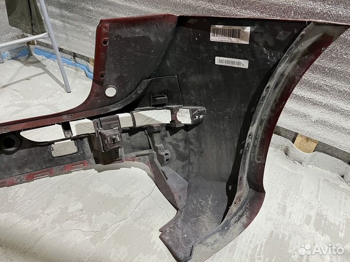 Бампер задний Audi Q5 8R S-Line рестайлинг 2016