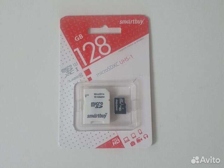 Карта памяти MicroSD 128GB