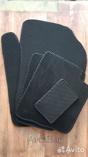 Ева коврики Хендай Гетц чёрные