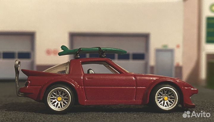 Кастомная модель Mazda RX-7 (hot wheels)