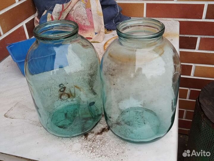 Банки стеклянные 3 литра бу