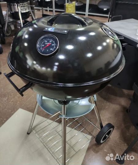 Круглый угольный гриль 17 дюймов (43,5 см) derby S