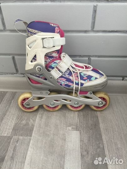 Ролики детские раздвижные 31-36 размер