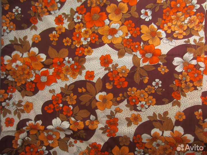 Отрезы ткани ситец из СССР