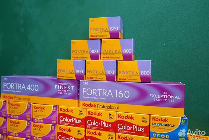 Фотопленка Kodak ilford fujifilm 35мм instax