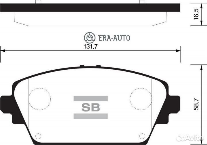 Sangsin brake SP1582 SP1582 колодки дисковые передние\ Honda Accord 1.8/2.0/2.0TDi, Nissan Primera 9