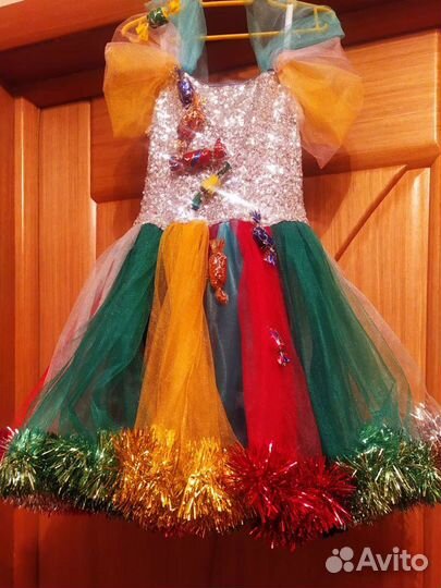 Платье на новый год для девочки