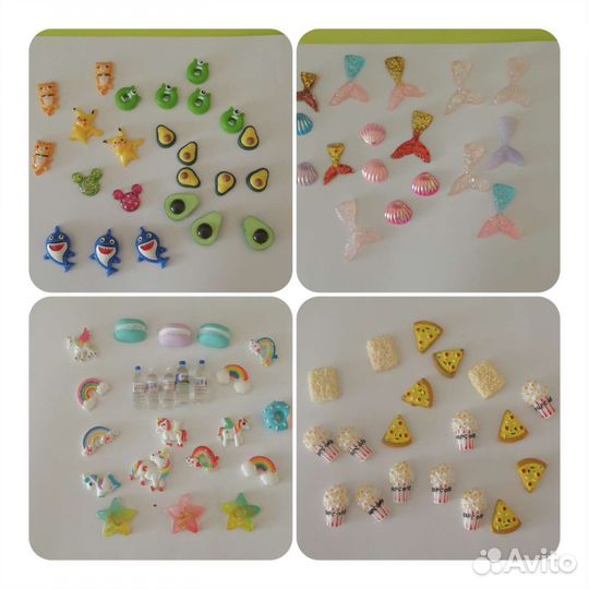 Шармы для слаймов, украшений, сережек