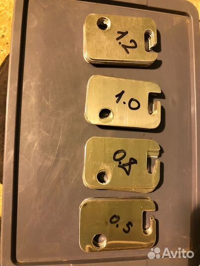 Пластины для устранения провисания дверей vag