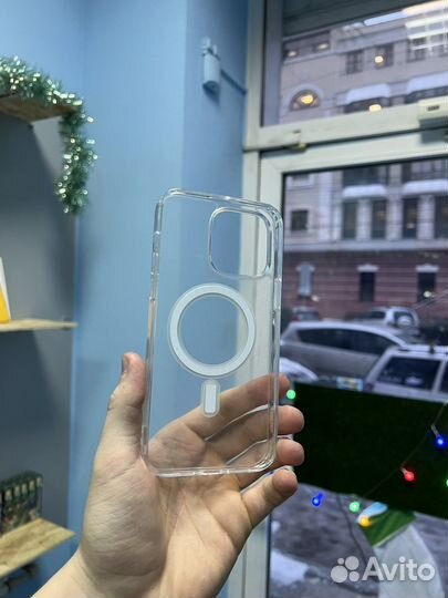 Чехол на ваш iPhone Magsafe clear Case