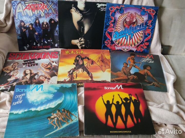 Пластинки виниловые