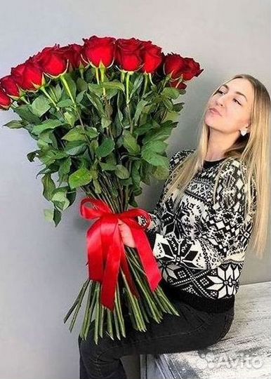 Высокие розы Гигантские розы Доставка цветов