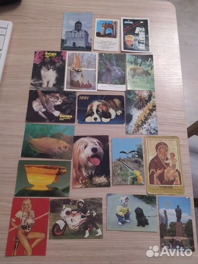 Календарики СССР