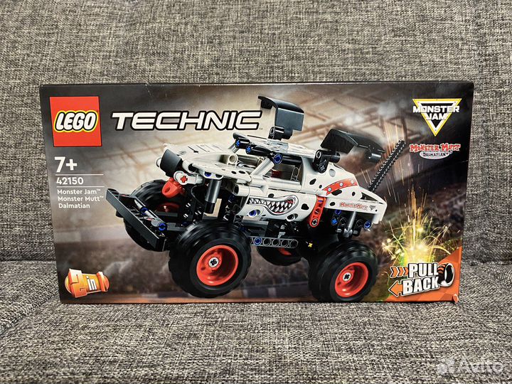 Новый Lego Technic 42150 monster Jam Dalmatian