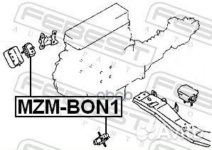 Подушка двс передняя Mazda B2500/B2600 UF 96-06