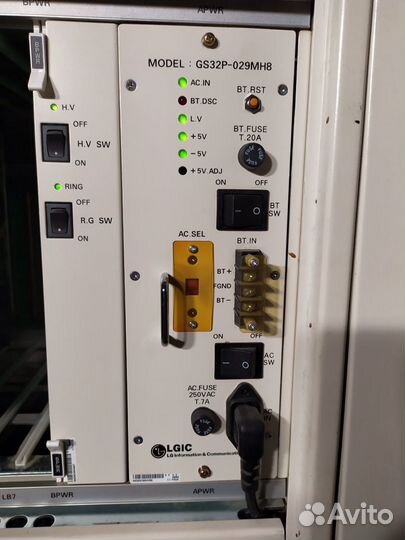 Блоки питания для Атс LG Starex CS1000 и Nec 2000