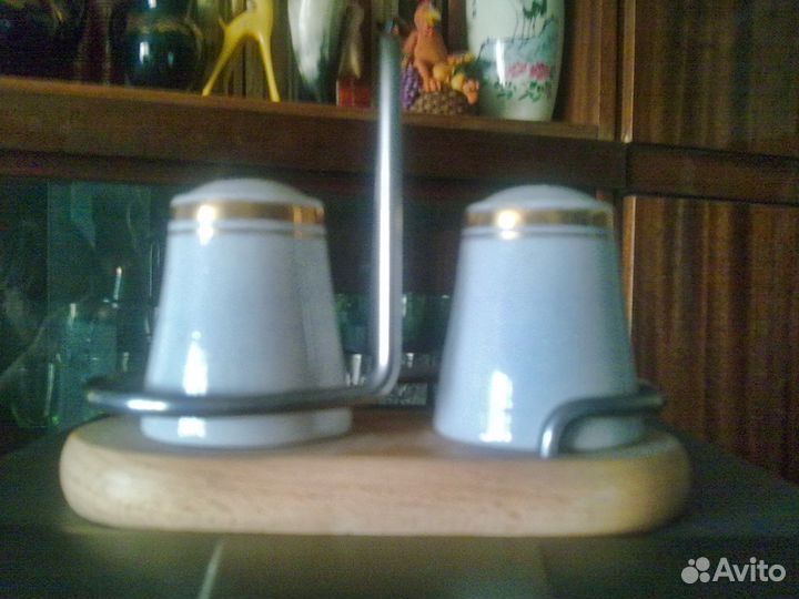 Советская солонка и перечница