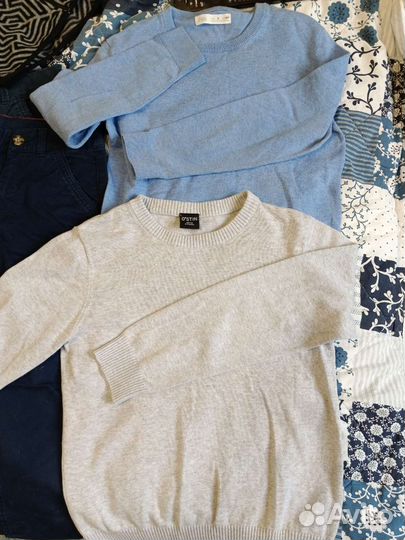 Рубашки, одежда, пакетом 134 на мальчика