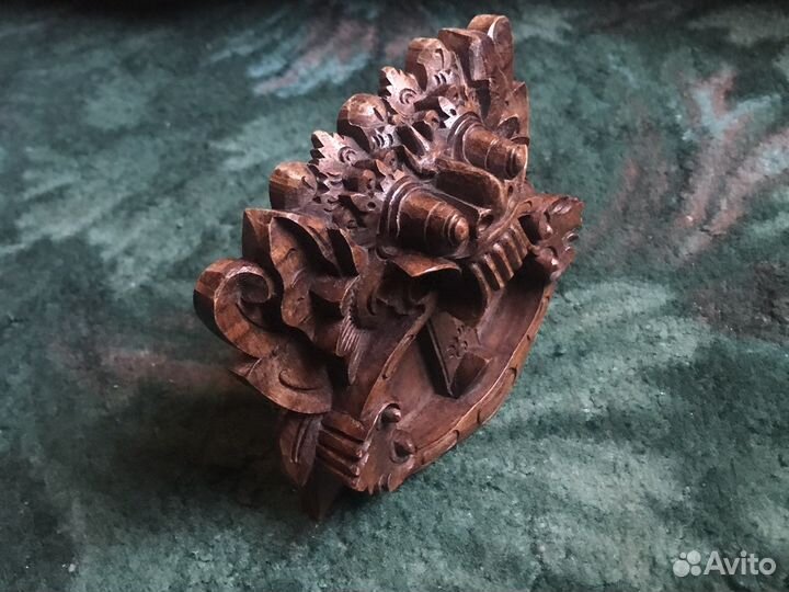 Деревянная пепельница