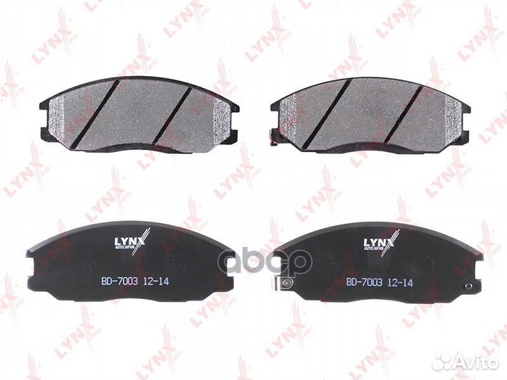 Колодки тормозные BD7003 lynxauto