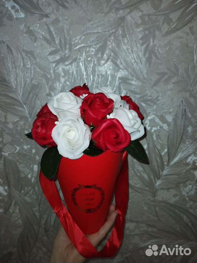 Букет из мыла