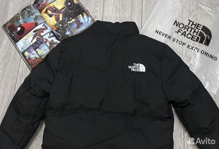 Двухсторонняя куртка TNF барашек (S-2Xl)