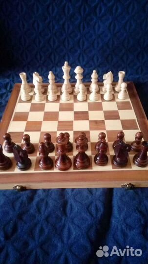 Шахматы инкрустированные в двух комплектах