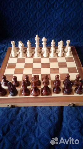 Шахматы инкрустированные в двух комплектах