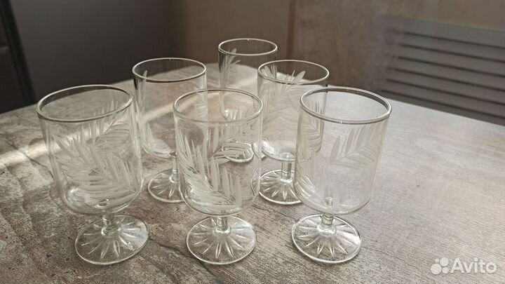 Рюмки на ножке СССР