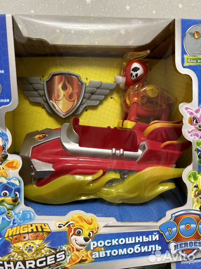 Щенячий патруль мегащенки на машинах