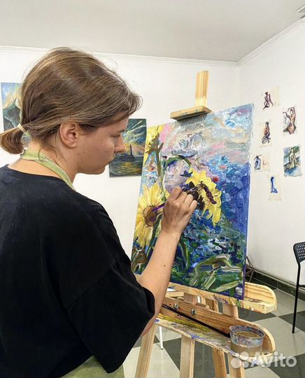 Мастер-класс по живописи для взрослых