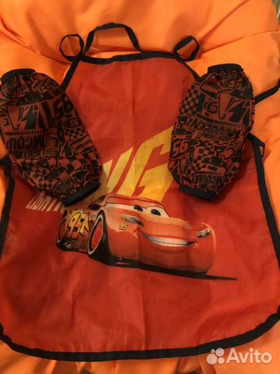 Фартук с нарукавниками тачки