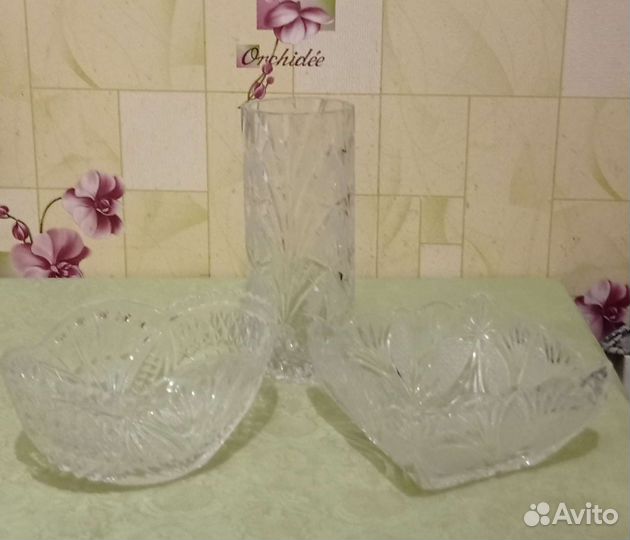 Хрустальная посуда СССР