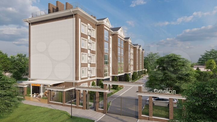 2-к. квартира, 63,8 м², 3/5 эт.