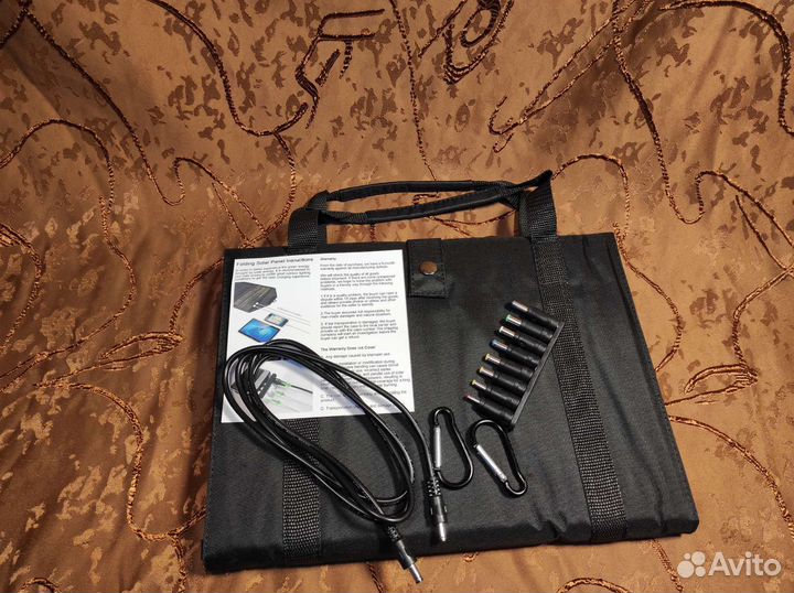 Солнечная складная батарея 40вт для ноутов всех тф