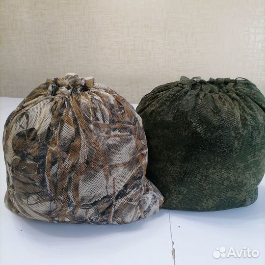 Чехол маскировочный на скрадок с бахромой